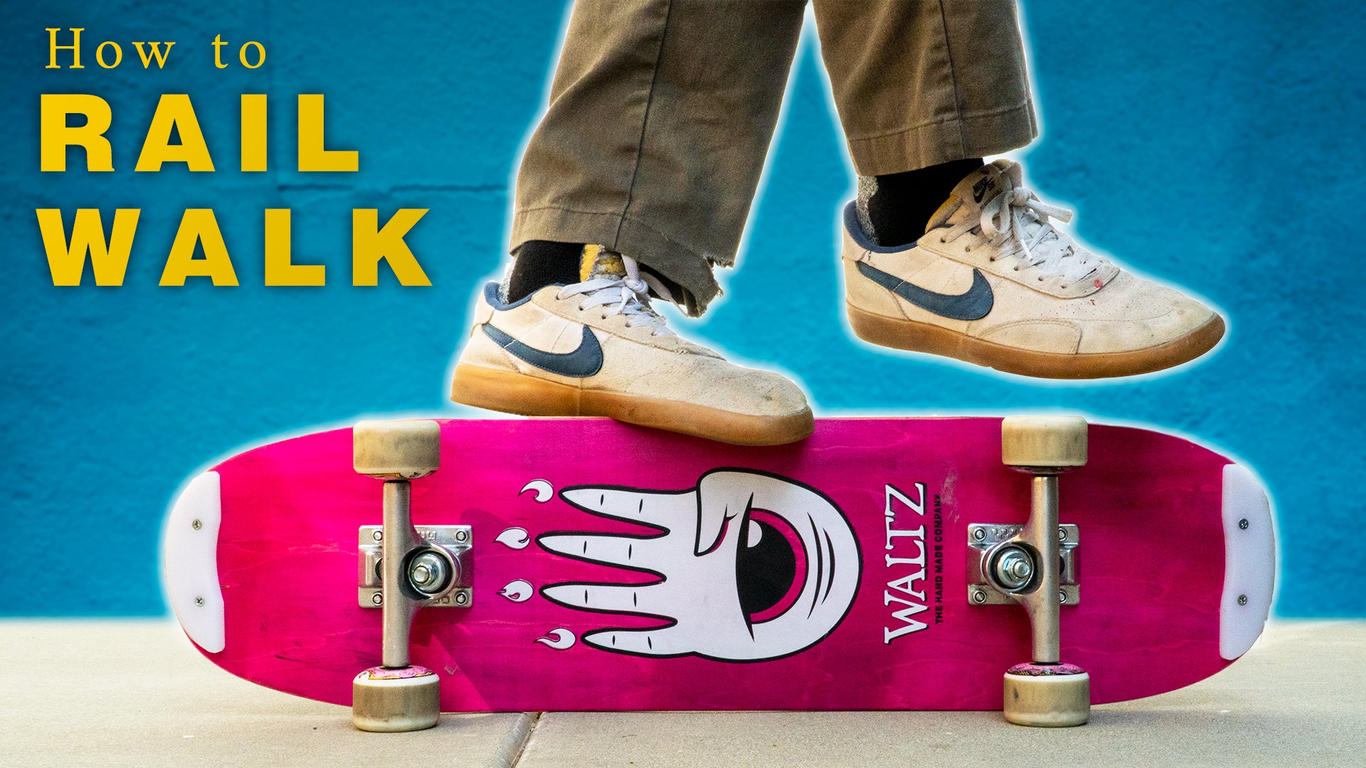 Rail Stand Skateboard Tricks – Waltz Skateboarding