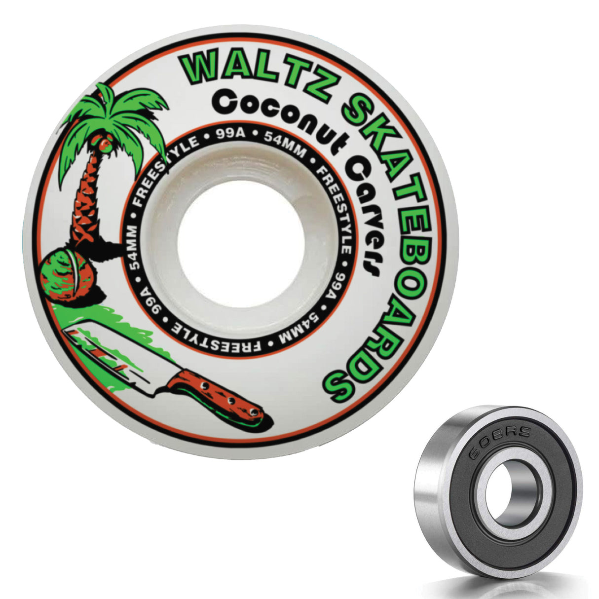 Coconut Carver Wheels with Bearings