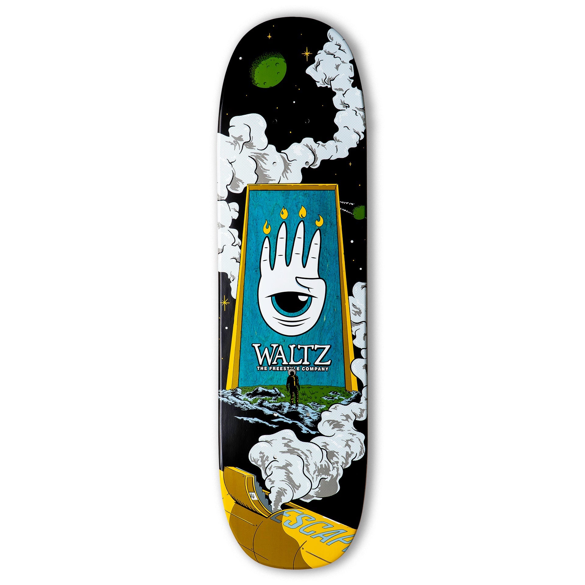 double kick freestyle skateboard