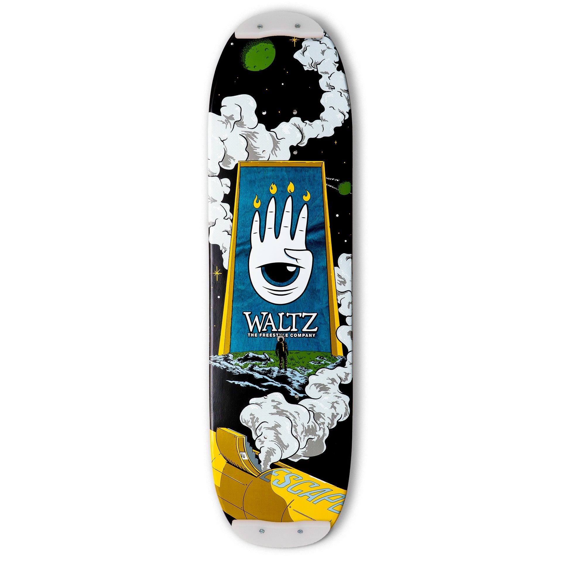The Bixby II Freestyle Skateboard Deck - Escape 7.4
