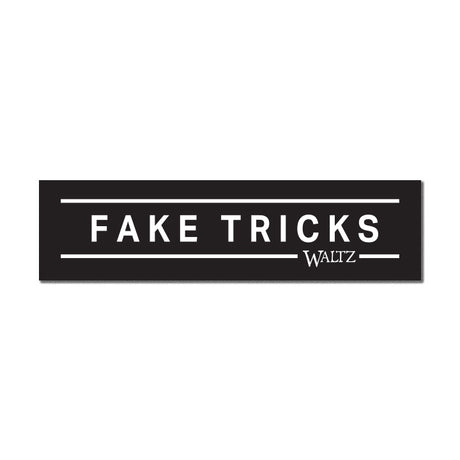 waltz fake tricks sticker