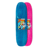 7.3" Spoon Nose Freestyle Skateboard Deck - Karaoke