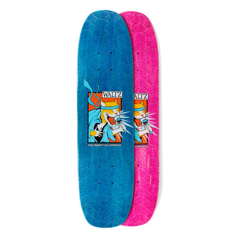 7.3" Spoon Nose Freestyle Skateboard Deck - Karaoke