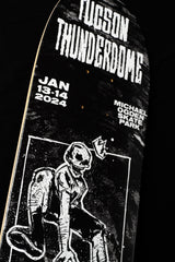 skateboard deck black thunderdome tucson arizona contest freestyle rodney mullen per welinder powel santa cruz 