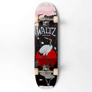twin tail freestyle skateboard, yuta fujii, rodney mullen, offset