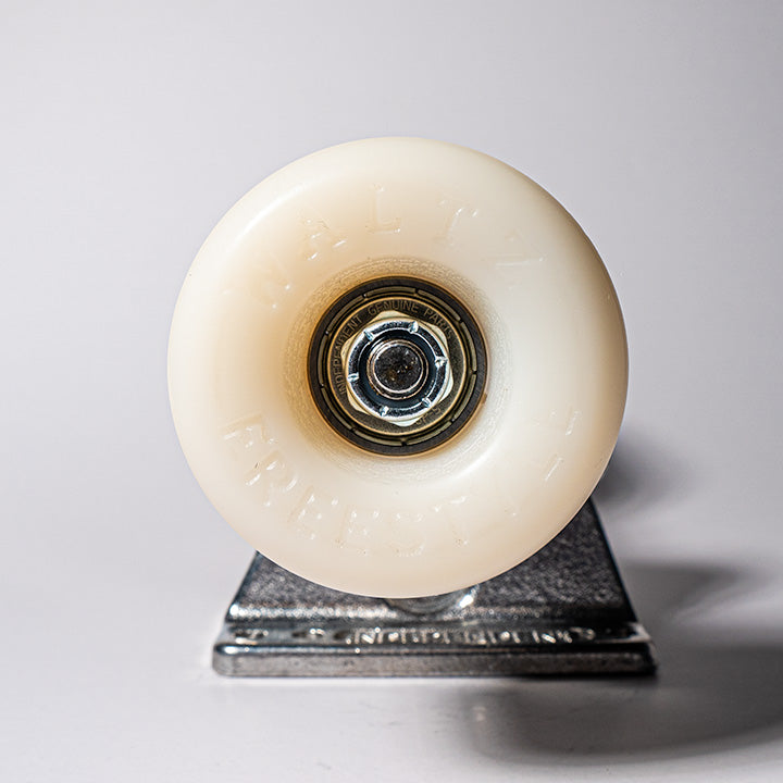freestyle skateboarding wheel on truck