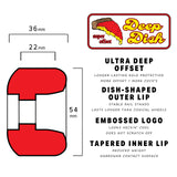 Deep Space Explorer Freestyle Skateboard Wheels - 54mm, 97A