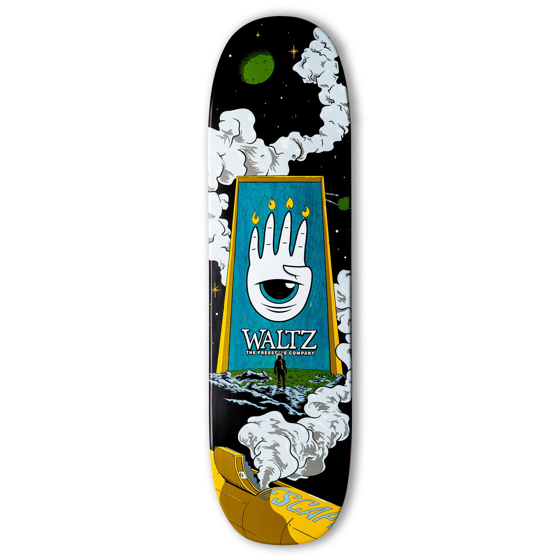 double kick freestyle skateboard