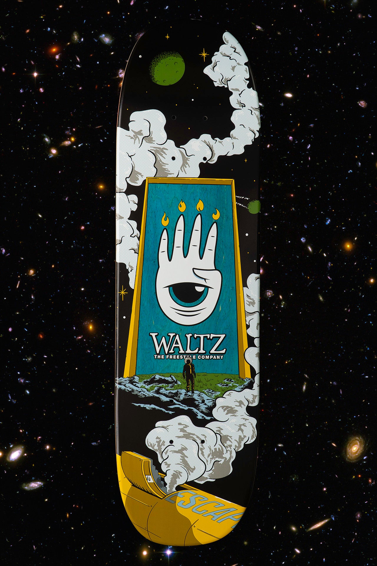 The Bixby II Freestyle Skateboard Deck - Escape 7.6