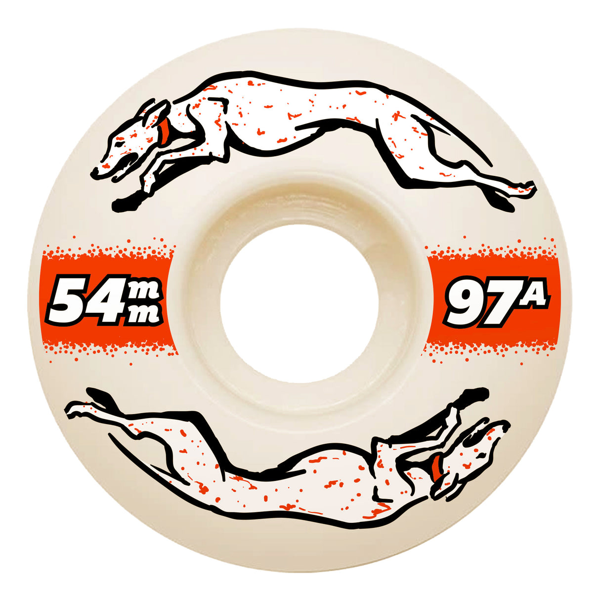 offset freestyle skateboard wheel