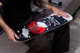 freestyle skateboard deck yuta fujii rodney black stain waltz mullen powell peralta andy anderson twin tail symmetrical skateboard deck trucks
